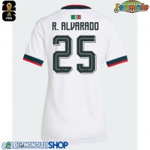 Maglie da calcio Messico Roberto Alvarado #25 Seconda Maglia Femminile Mondiali 2026  Manica Corta